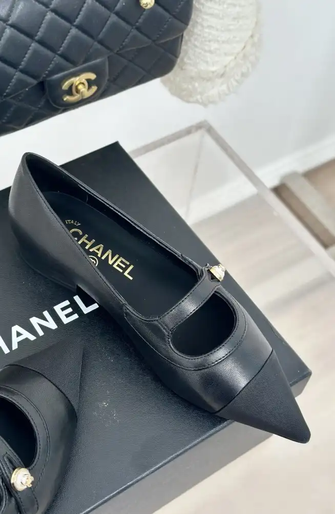 hype Chanel Flat Shoes