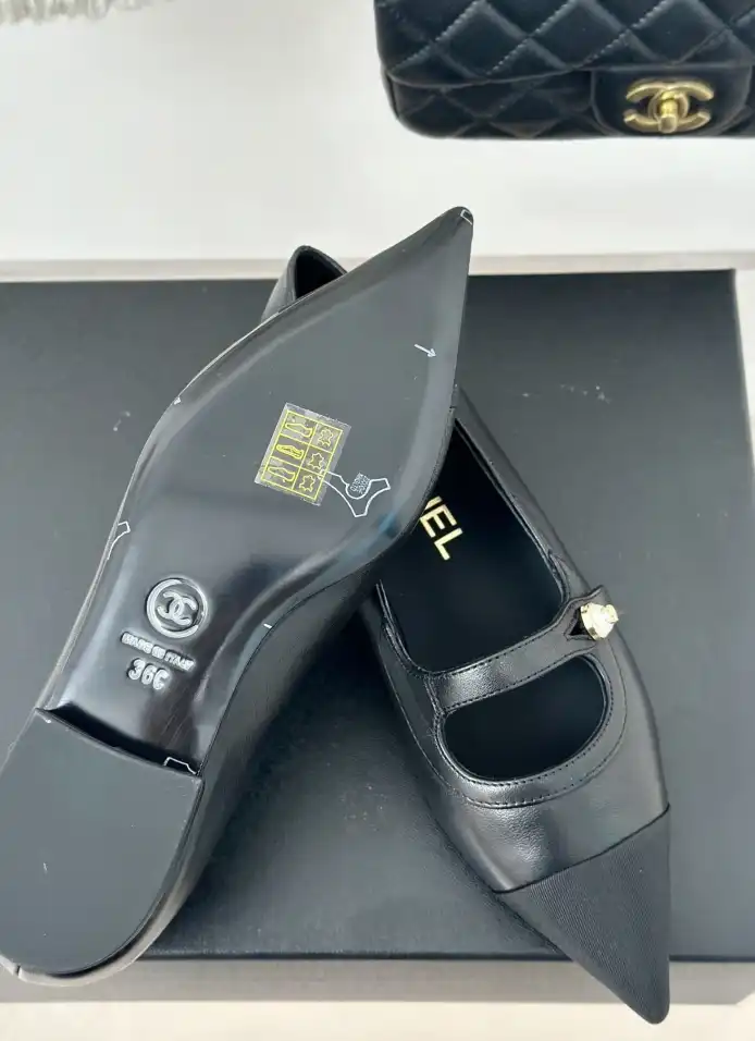 hype Chanel Flat Shoes