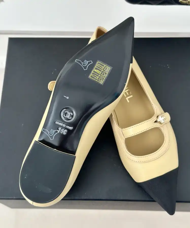 hype Chanel Flat Shoes