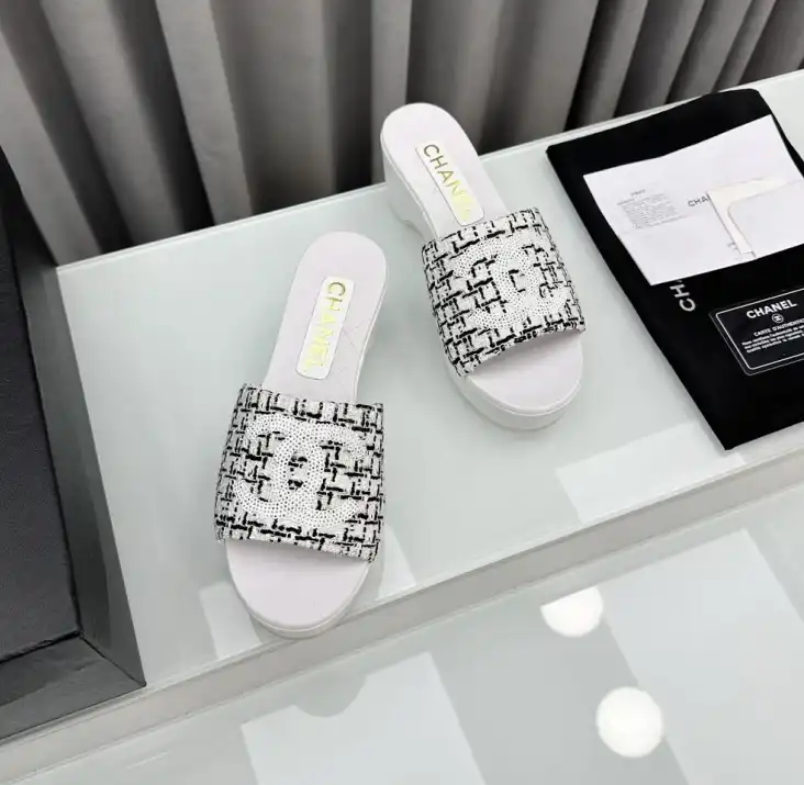 hype Chanel Slippers