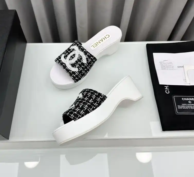 hype Chanel Slippers