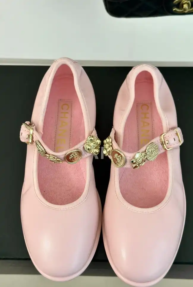 hype Chanel Flat Shoes