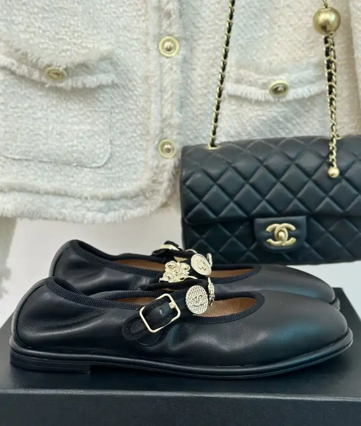 hype Chanel Flat Shoes