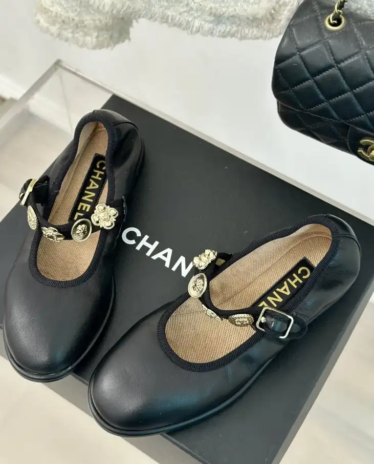 hype Chanel Flat Shoes