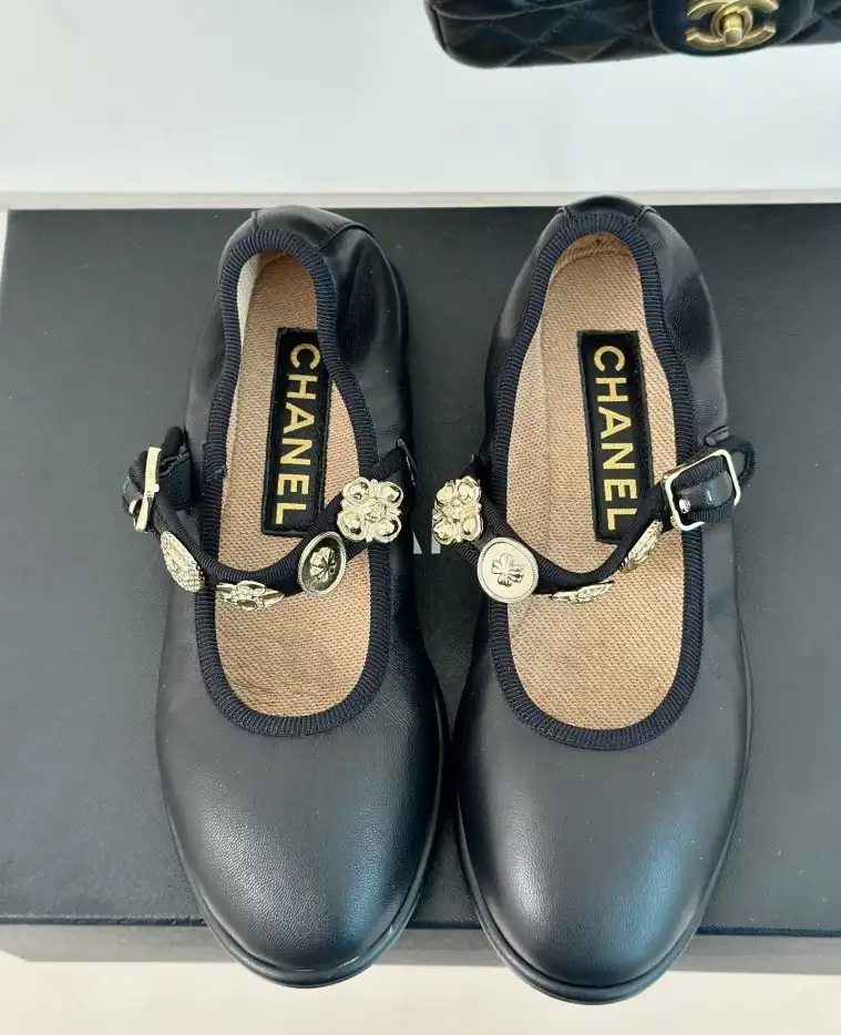 hype Chanel Flat Shoes