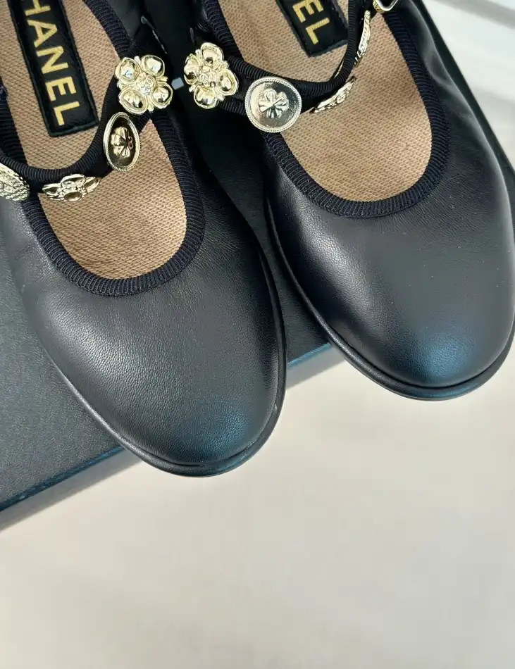 hype Chanel Flat Shoes