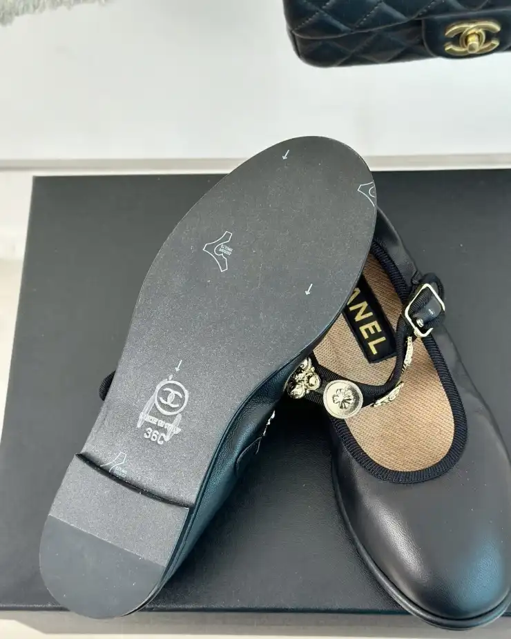 hype Chanel Flat Shoes