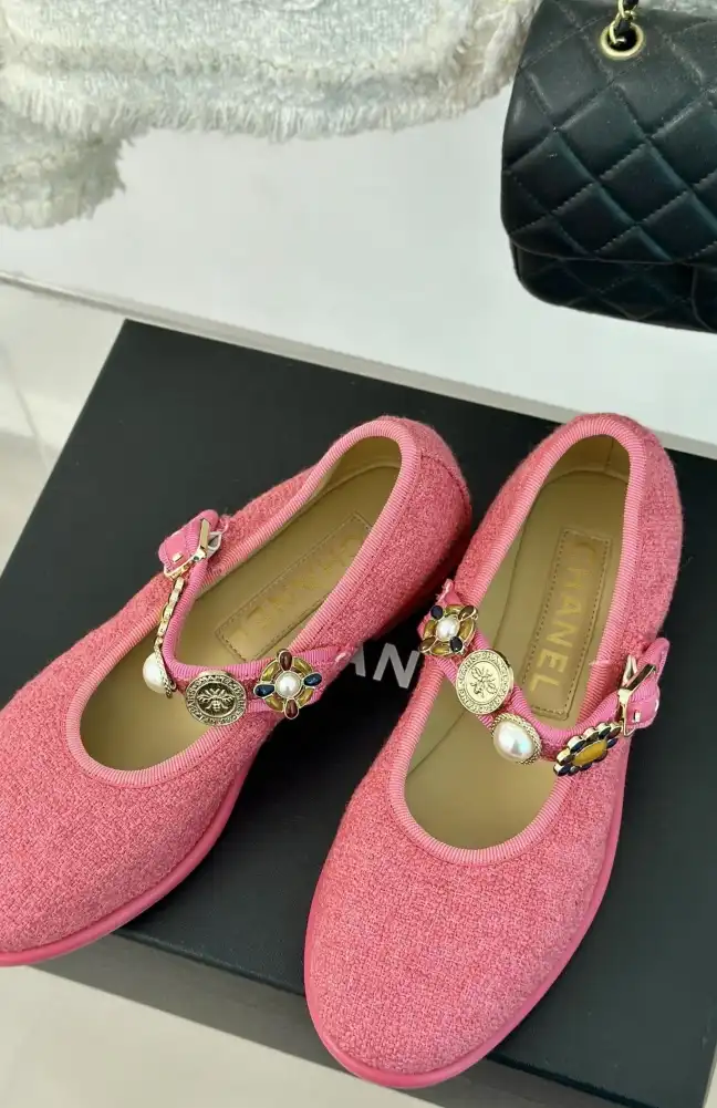 hype Chanel Flat Shoes