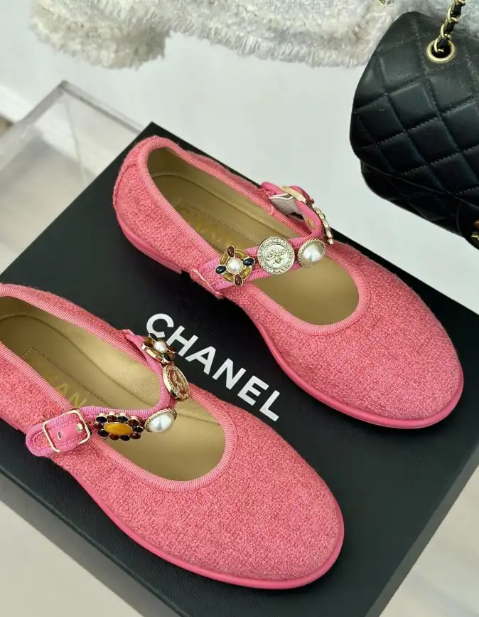 hype Chanel Flat Shoes