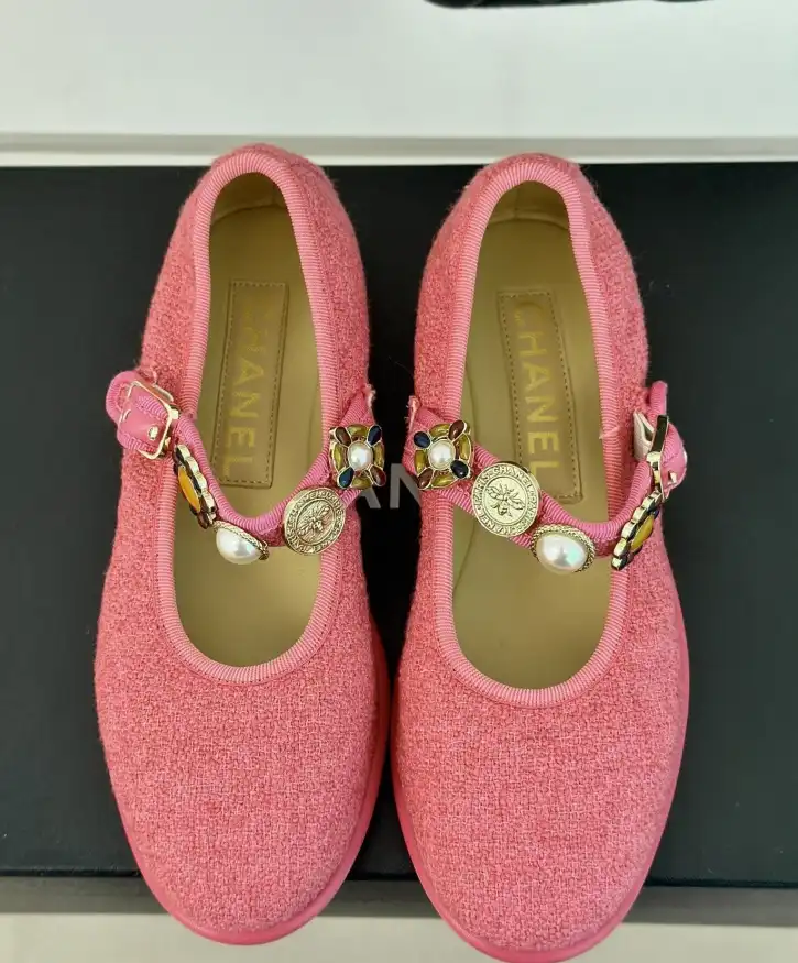 hype Chanel Flat Shoes