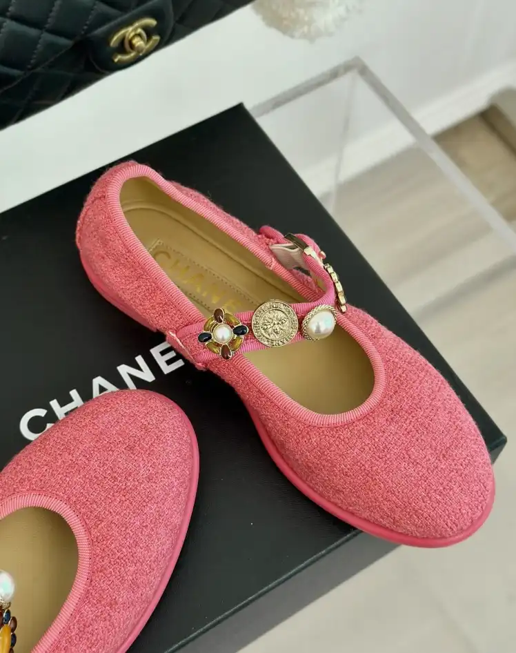 hype Chanel Flat Shoes