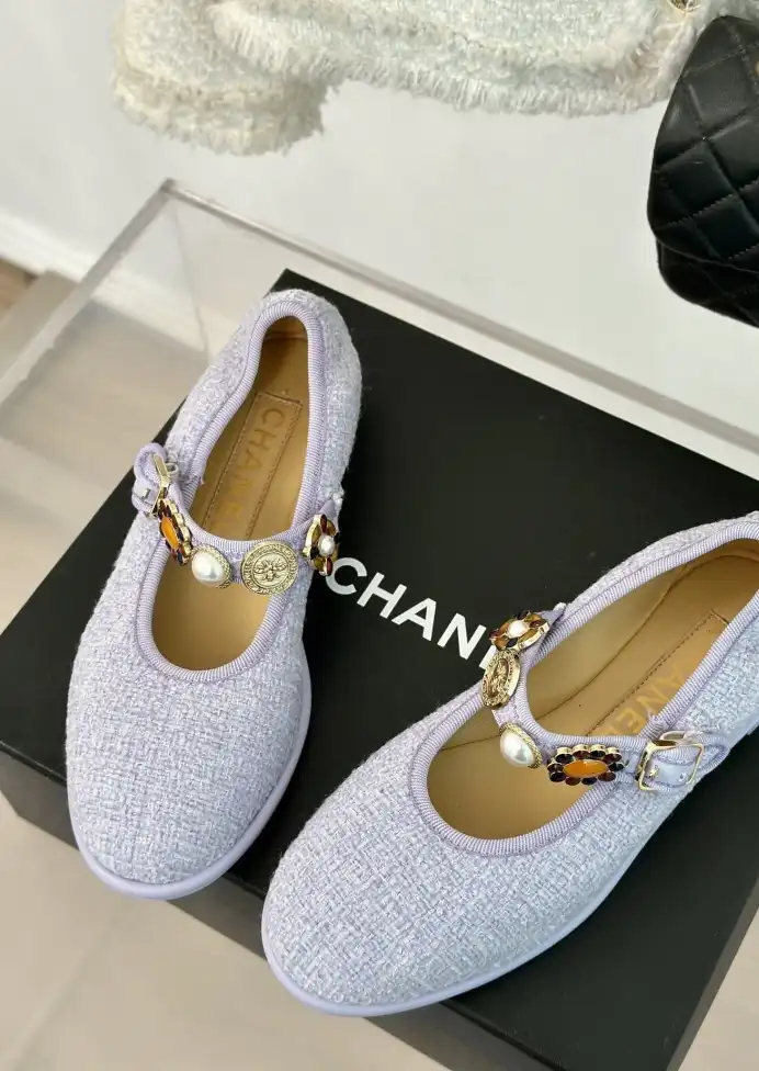 hype Chanel Flat Shoes