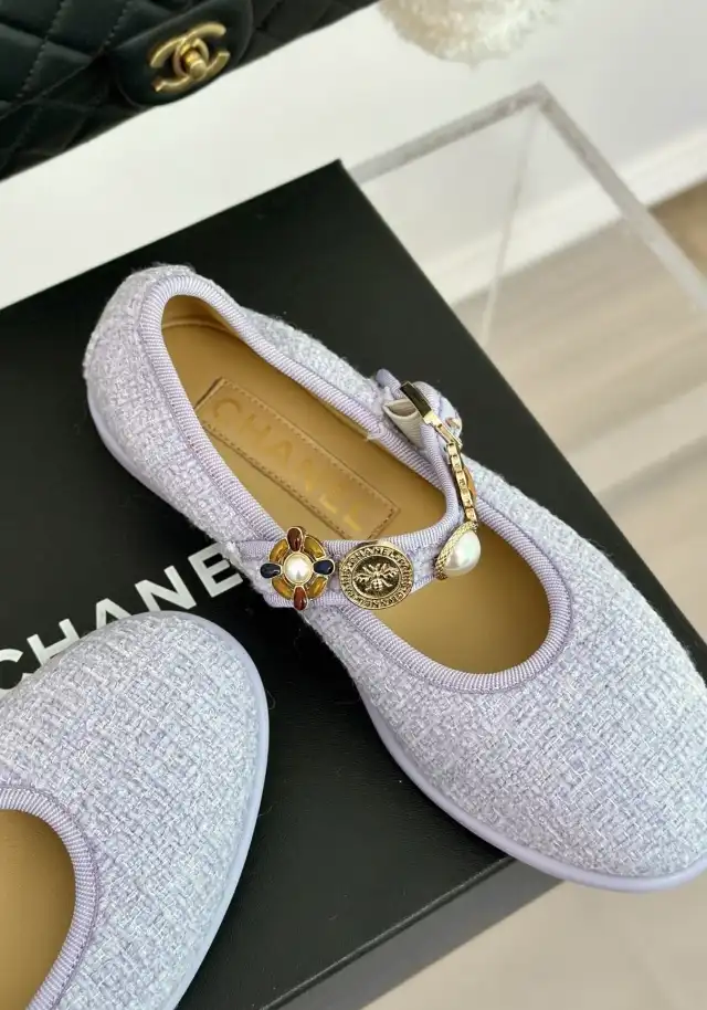 hype Chanel Flat Shoes