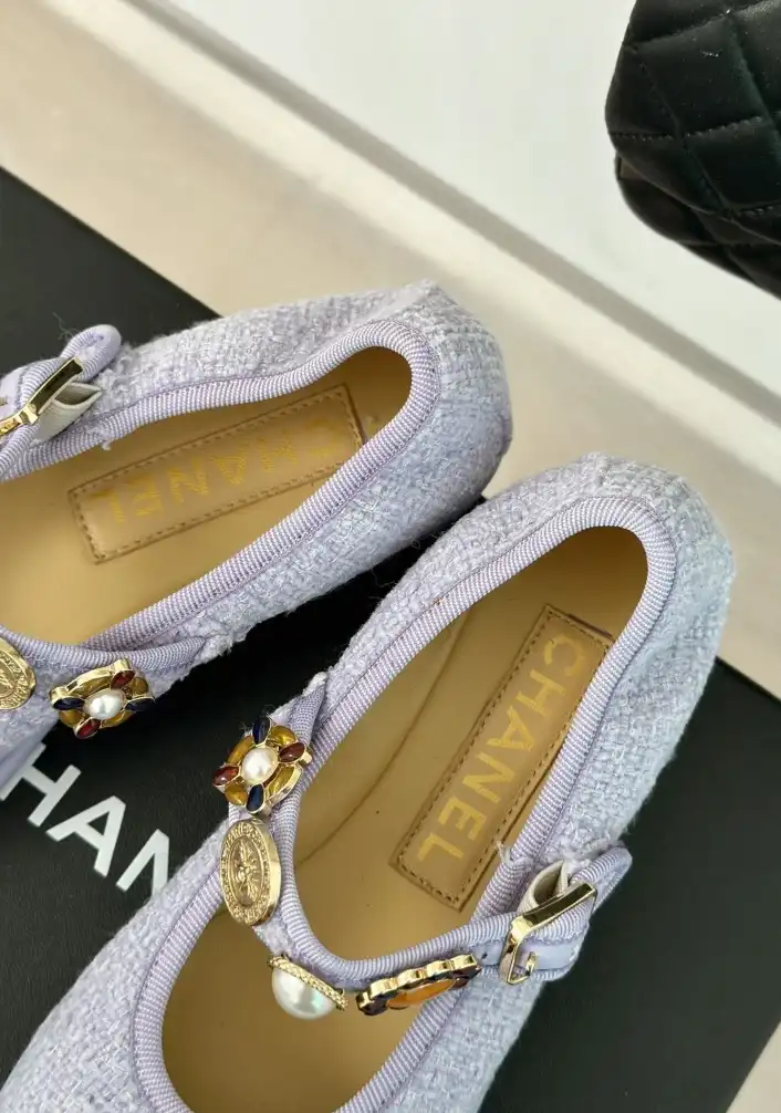 hype Chanel Flat Shoes