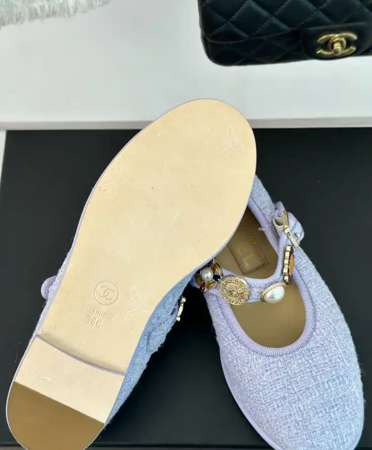 hype Chanel Flat Shoes