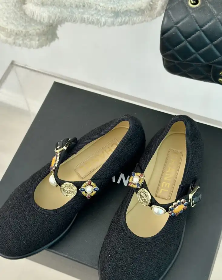 hype Chanel Flat Shoes