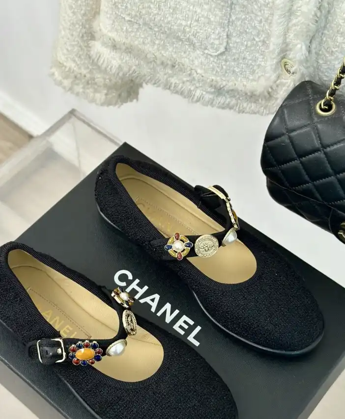 hype Chanel Flat Shoes