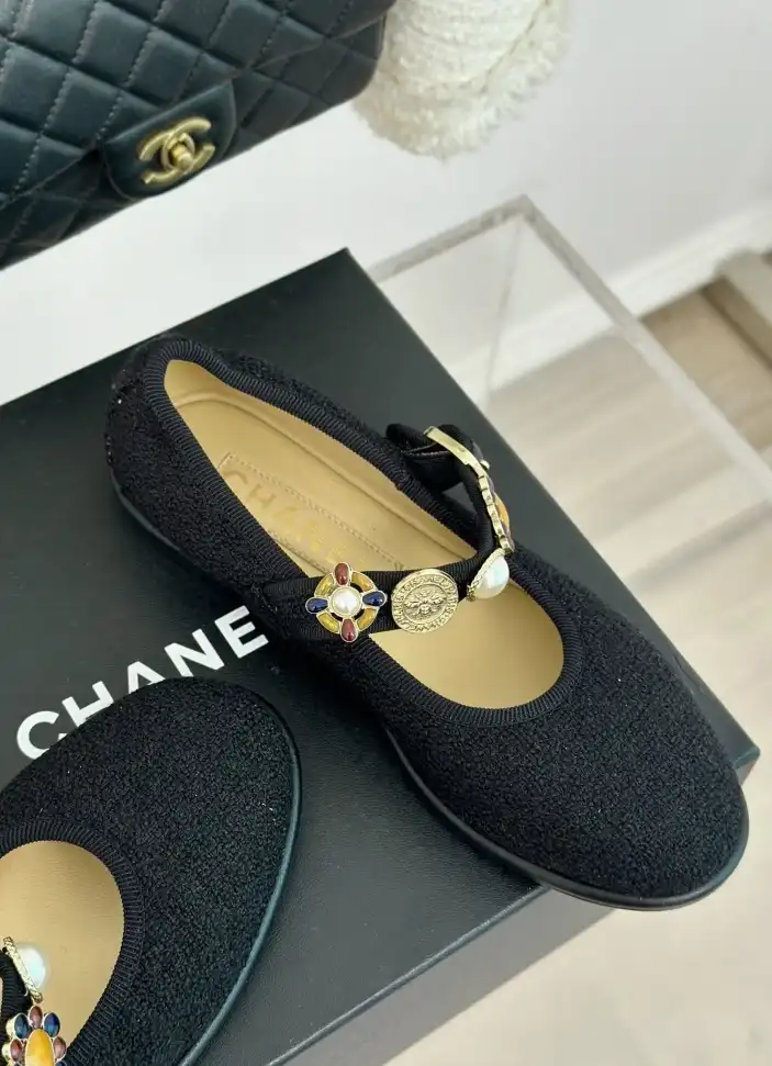 hype Chanel Flat Shoes