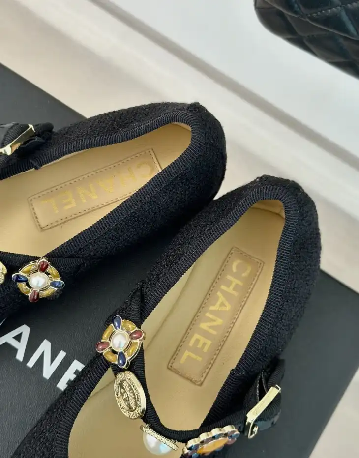 hype Chanel Flat Shoes