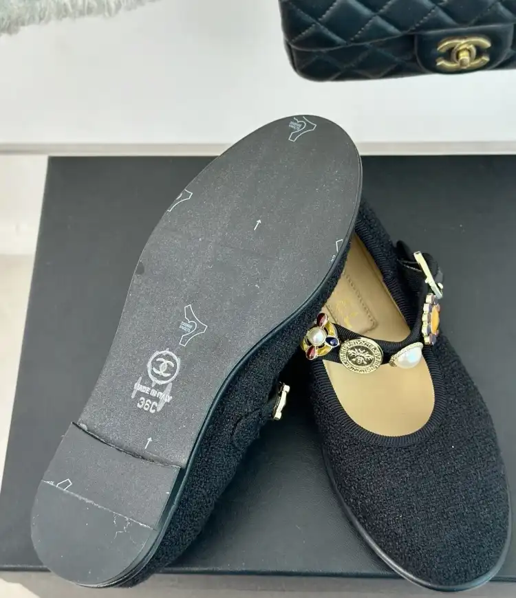 hype Chanel Flat Shoes