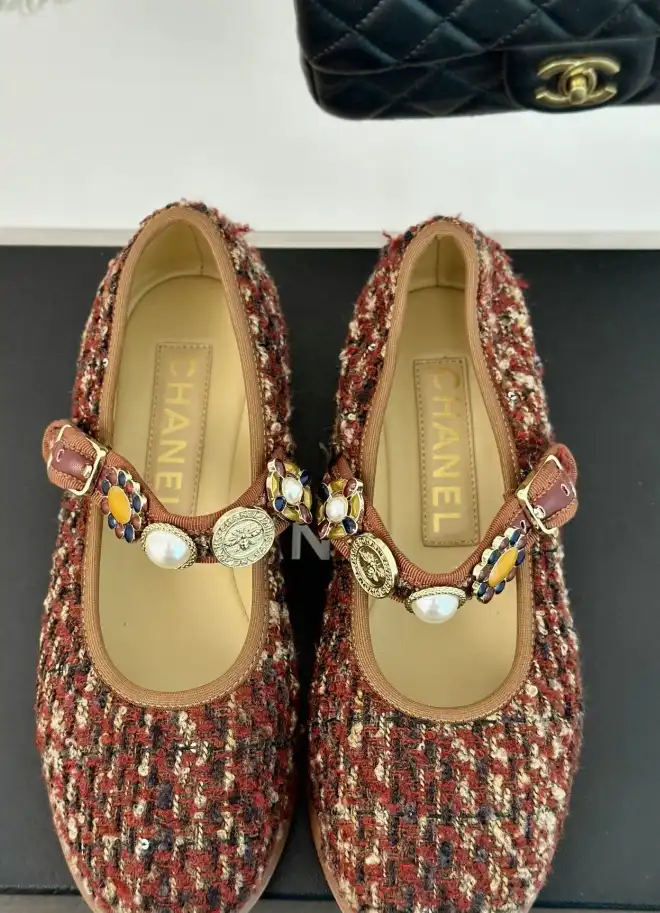 hype Chanel Flat Shoes