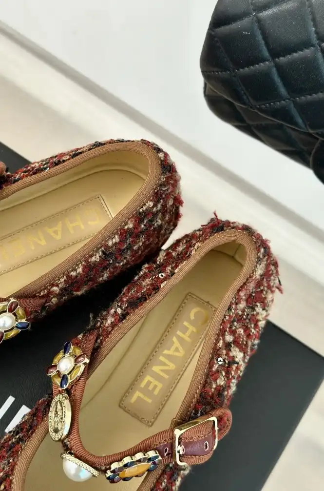 hype Chanel Flat Shoes