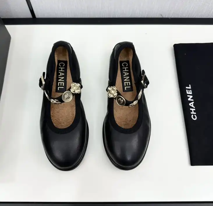 hype Chanel Flat Shoes