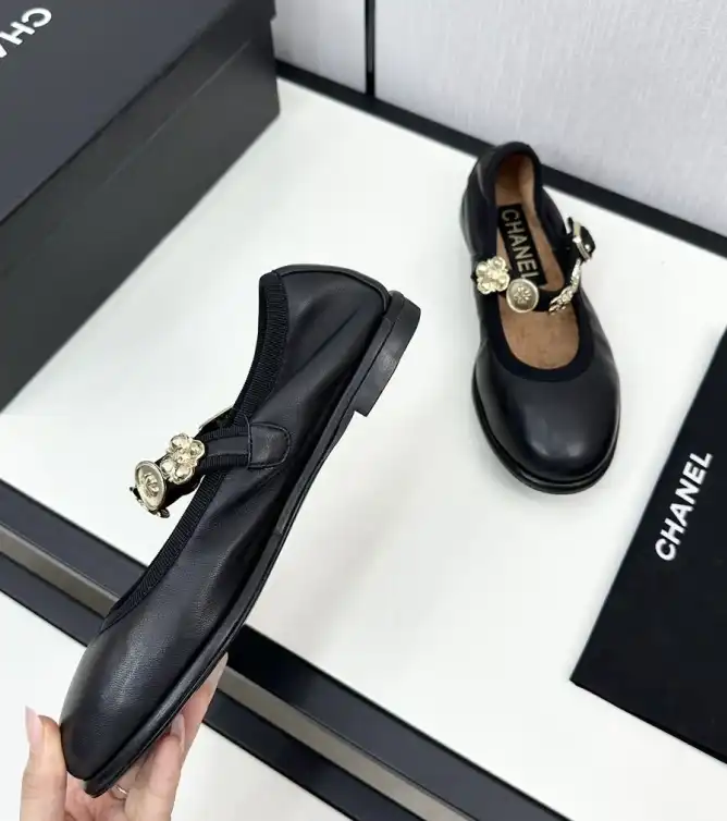 hype Chanel Flat Shoes