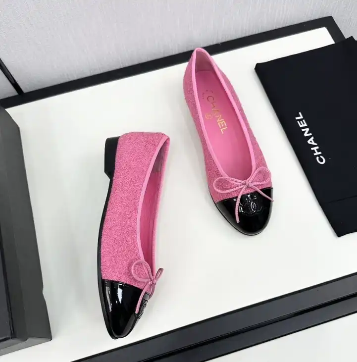 hype Chanel Flat Shoes