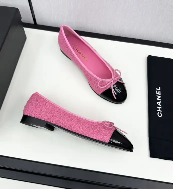 hype Chanel Flat Shoes