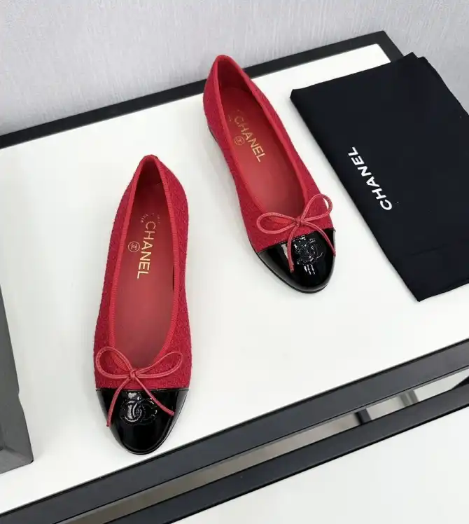 hype Chanel Flat Shoes