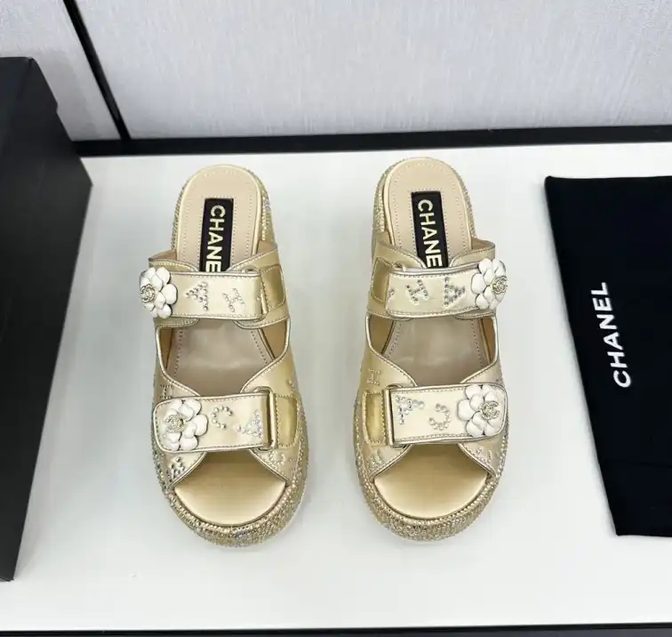 hype Chanel Slippers