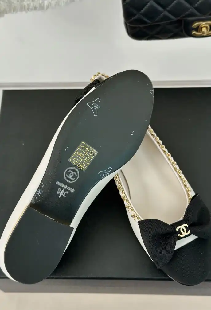 hype Chanel Flat Shoes