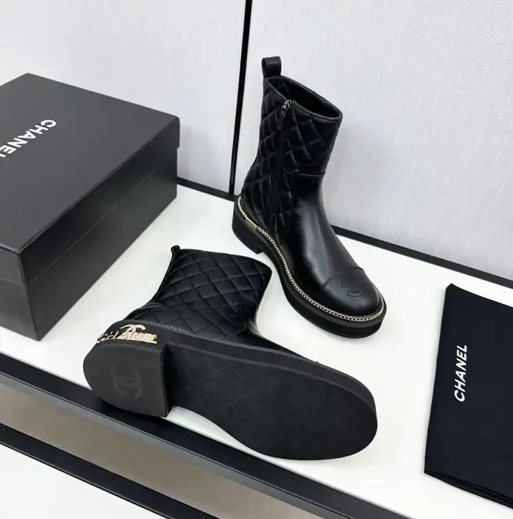 hype Chanel Boots