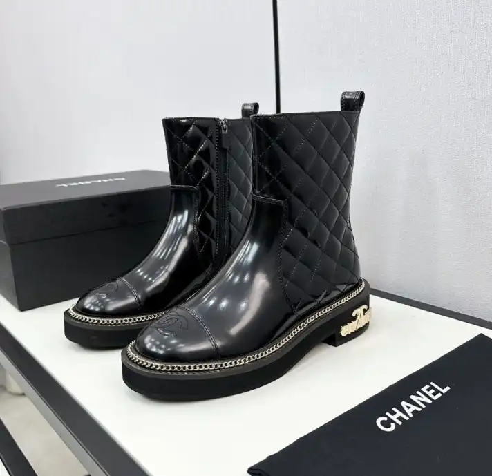 hype Chanel Boots