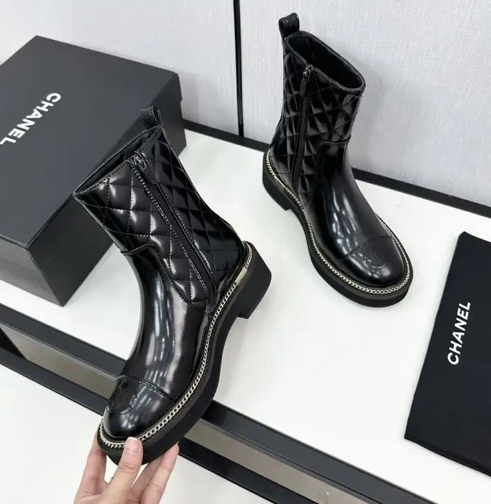 hype Chanel Boots