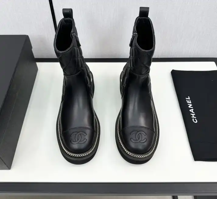 hype Chanel Boots