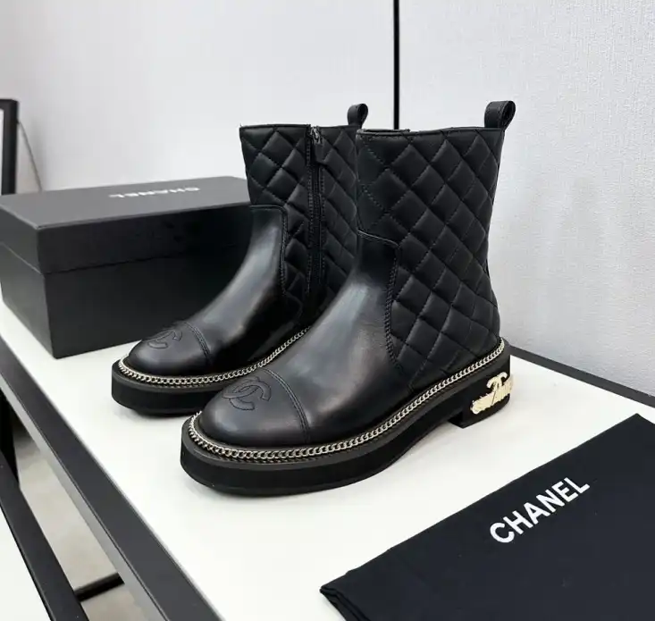 hype Chanel Boots