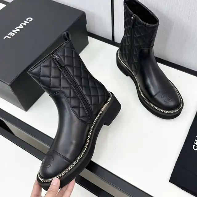 hype Chanel Boots