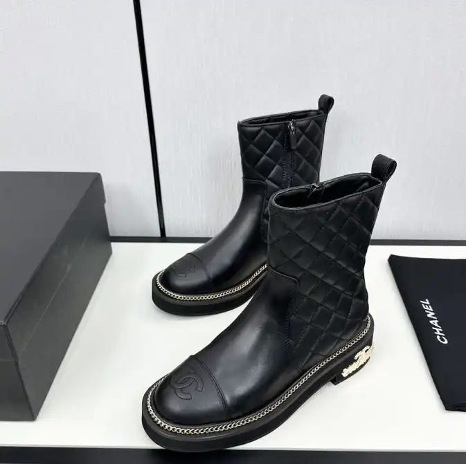 hype Chanel Boots