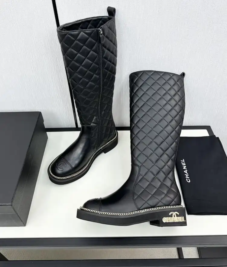 hype Chanel Boots