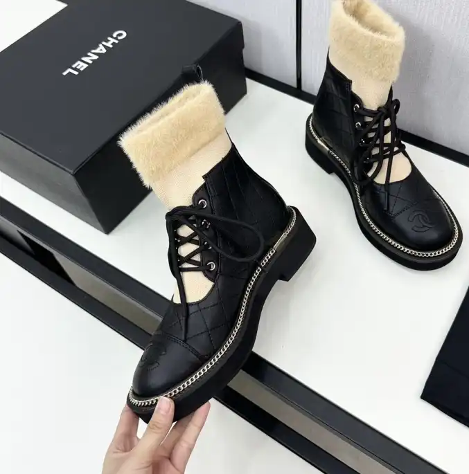 hype Chanel Boots