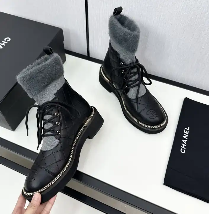 hype Chanel Boots