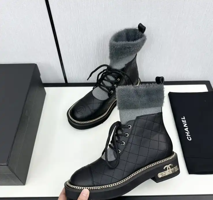 hype Chanel Boots