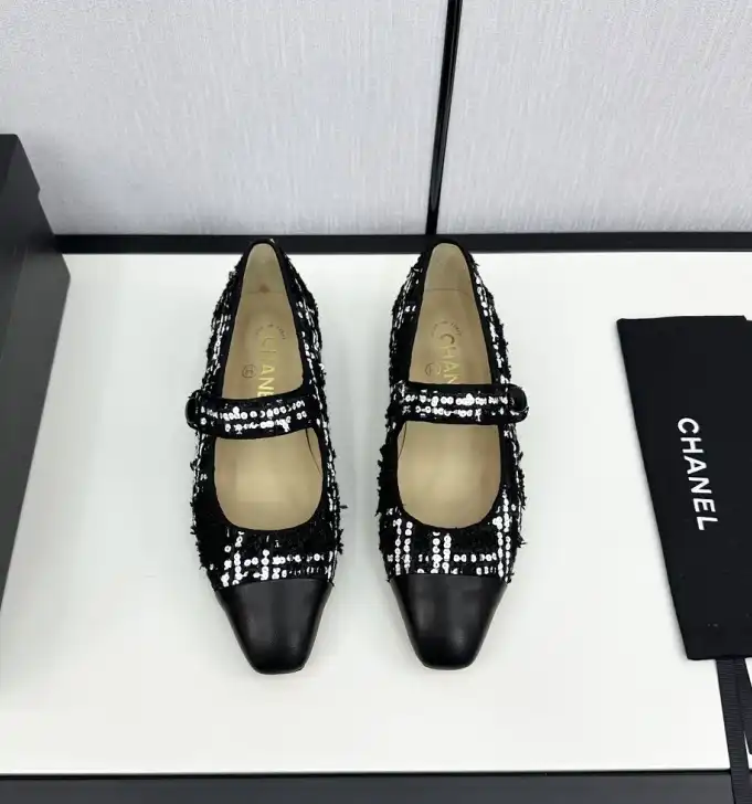 hype Chanel Flat Shoes