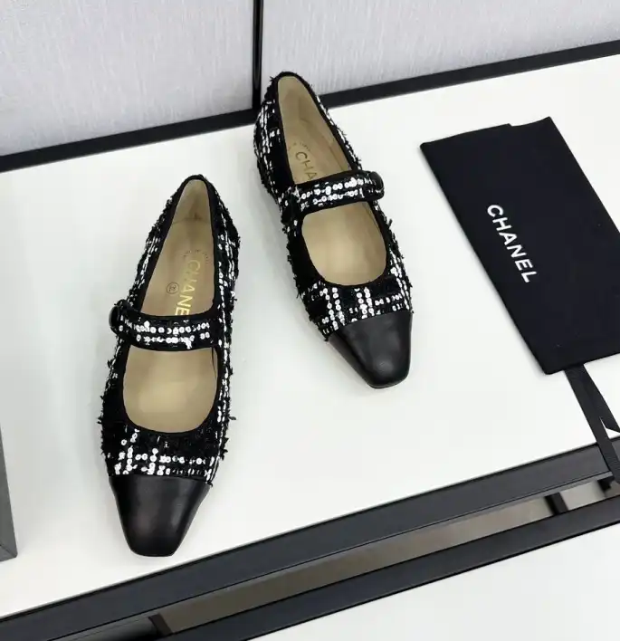 hype Chanel Flat Shoes