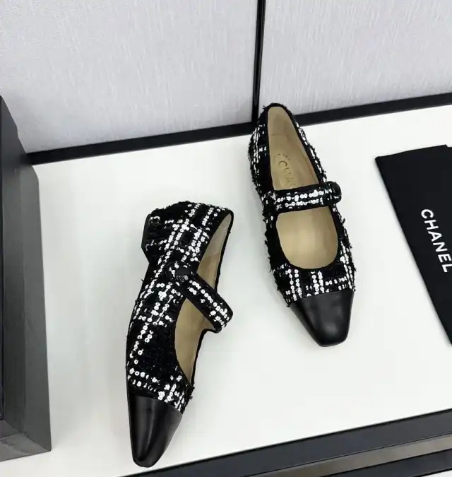 hype Chanel Flat Shoes