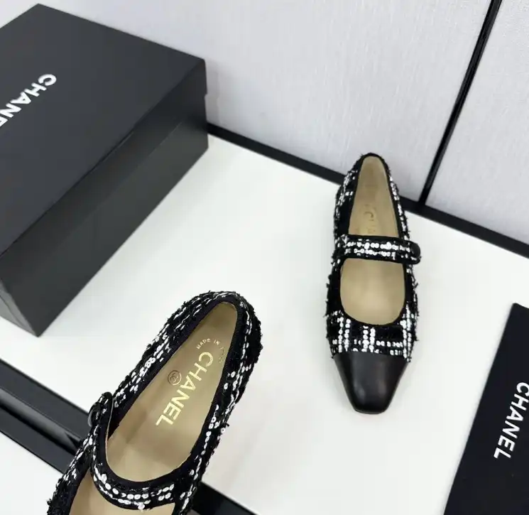 hype Chanel Flat Shoes