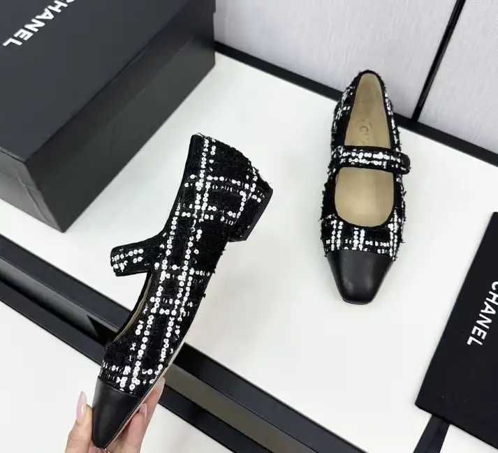 hype Chanel Flat Shoes