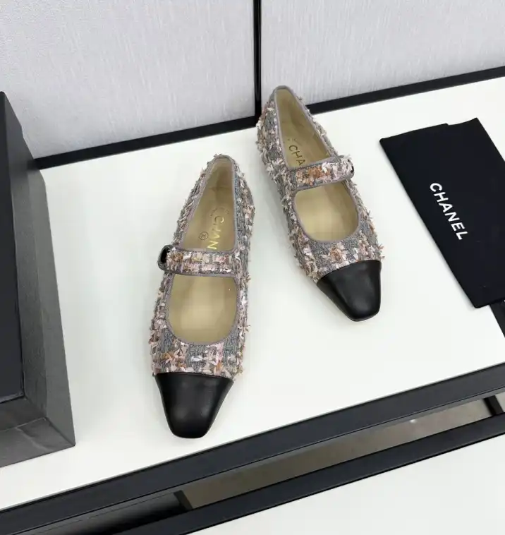 hype Chanel Flat Shoes